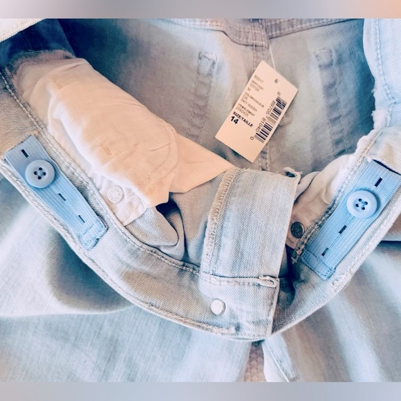 PLACE Girls Denim Super Skinny Stretch Light Blue Jeans - Picture 13 of 15